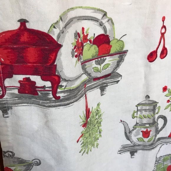 Vintage Café curtain set - Picture 5 of 10